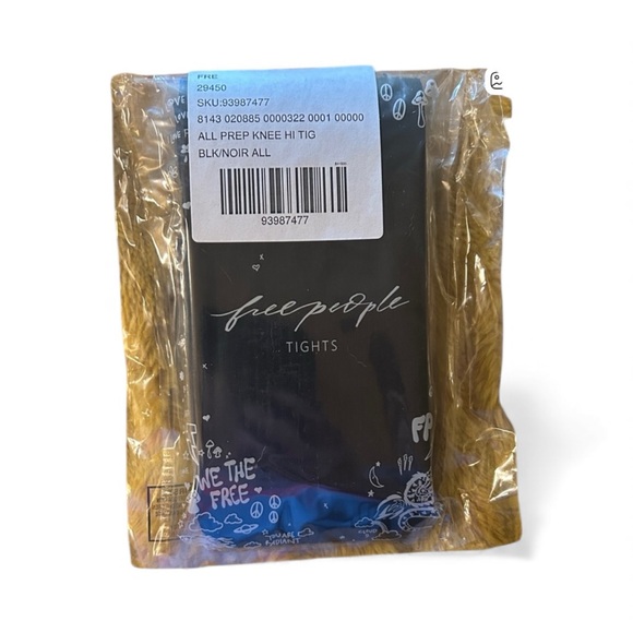 Free People Noir Tights - Picture 2 of 2